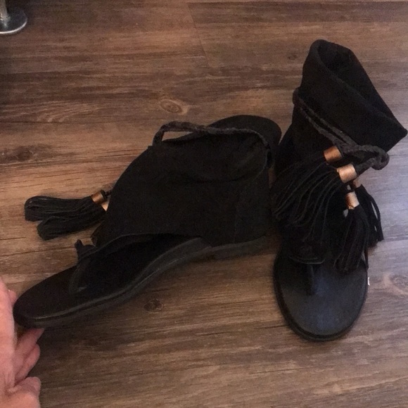 Ankle cuff sandals - Picture 6 of 6